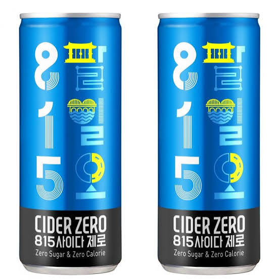 815 CIDER CAN (250ml x 6) x 5 Korean food wholesale product image