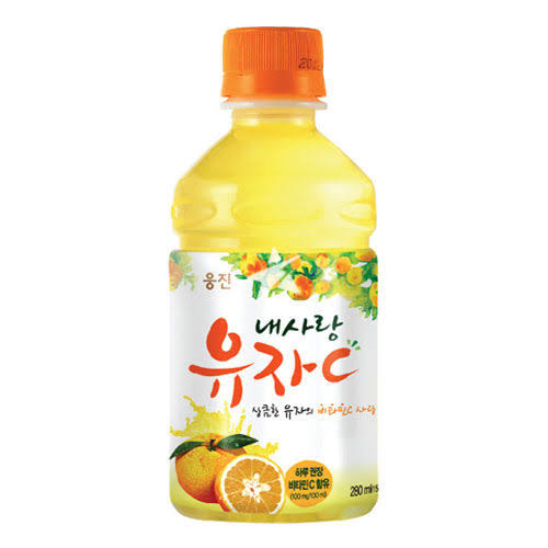 Woongjin Citron C 280ml x 24 Korean food wholesale product image