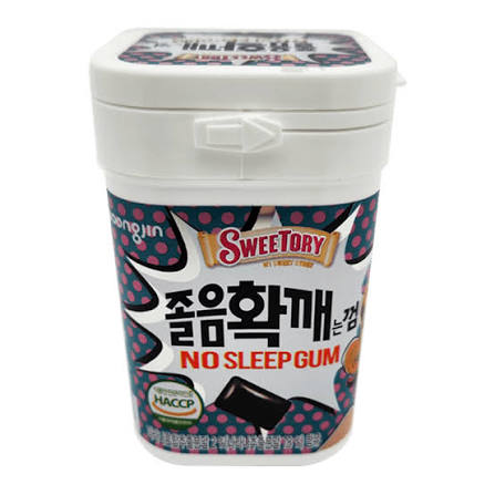 Sweetory No Sleep Gum (108g x 6) x 8 Korean food wholesale product image