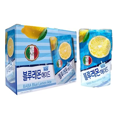 BABA Bluelemon Ade Pouch (190ml x 10) x 5