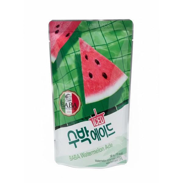 BABA Watermelon Ade Pouch (190ml x 10) x 5