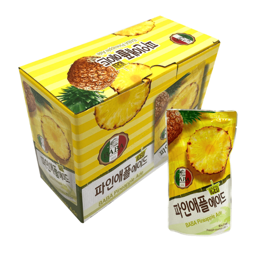 BABA Pineapple Ade Pouch (190ml x 10) x 5