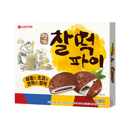 LOTTE Glutinous Rice Chocolate Pie 350g