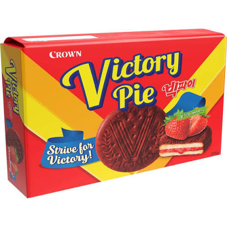 CROWN Victory Choco pie 216g Korean food wholesale product image