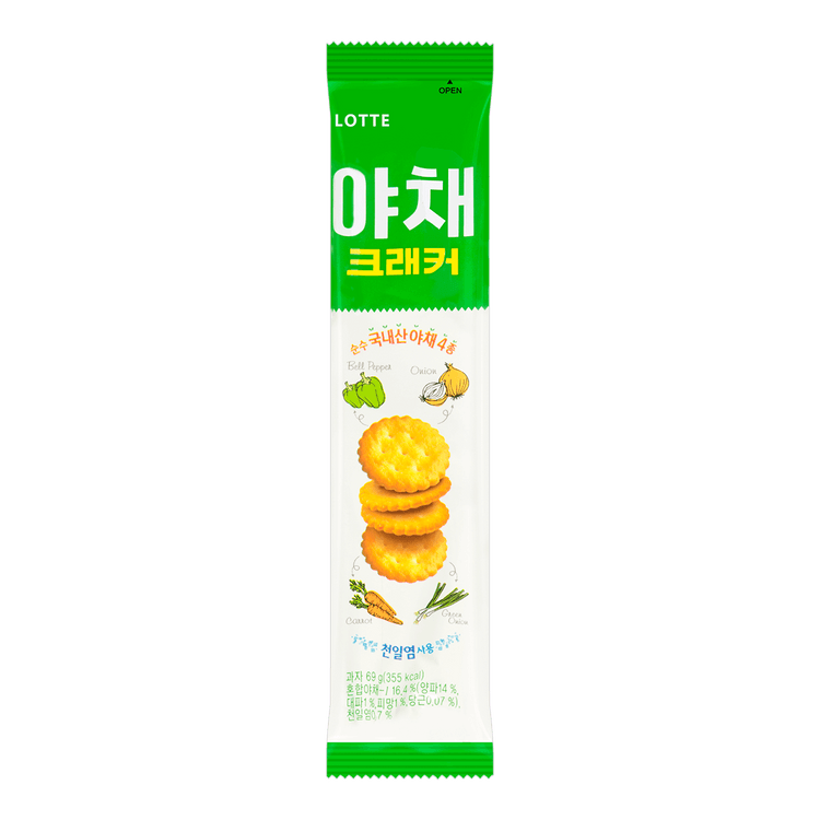 LOTTE Vegetable Cracker
