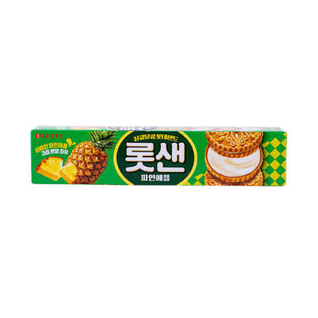 LOTTE Sand Pineapple 105g Korean food wholesale product image