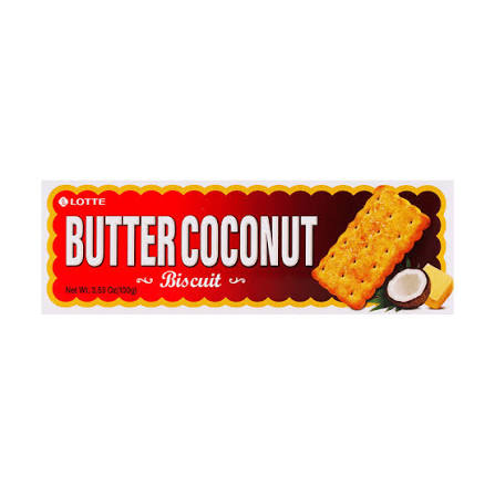 LOTTE Butter Coconut 100g Korean food wholesale product image