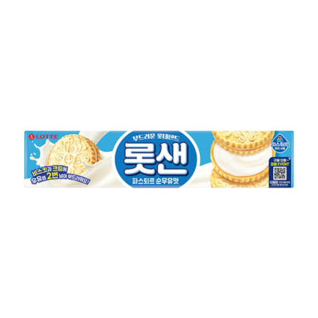 LOTTE Sand Pure Milk 105g