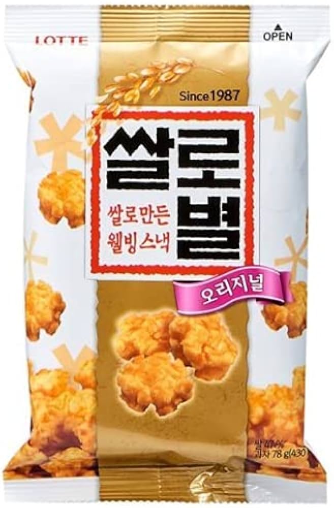 LOTTE Ssalobyul Snack 78g