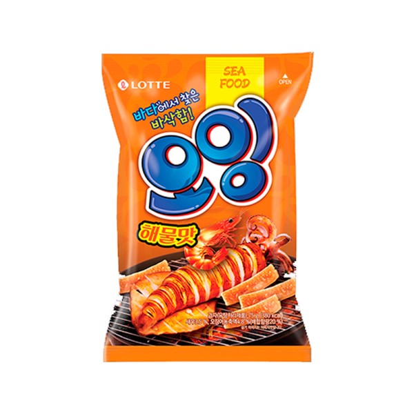 LOTTE Oing! Squid Flavor Snack 75g