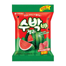 LOTTE Jellycious Watermelon Bar Jelly 56g