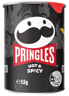PRINGLES HOT & SPICY 53g Korean food wholesale product image