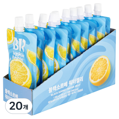 BR BLACK SORBET WATER JELLY 100ml