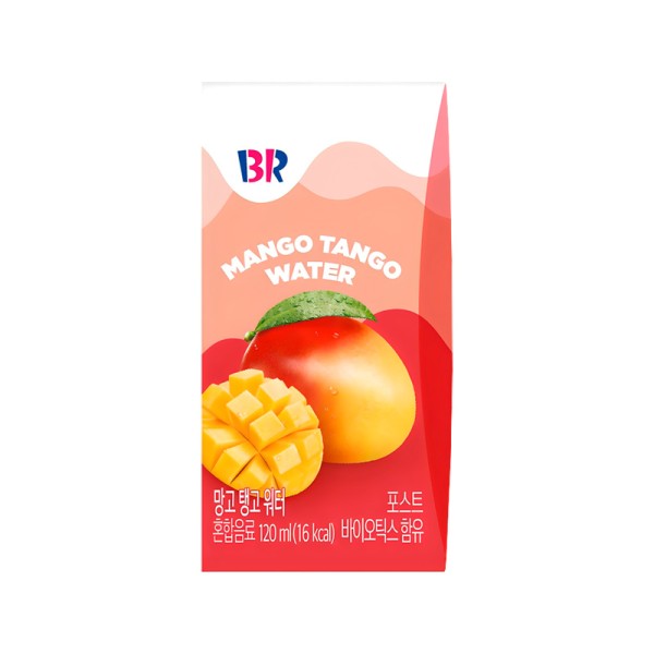 BR MANGO TANGO WATER 120ml Korean food wholesale product image