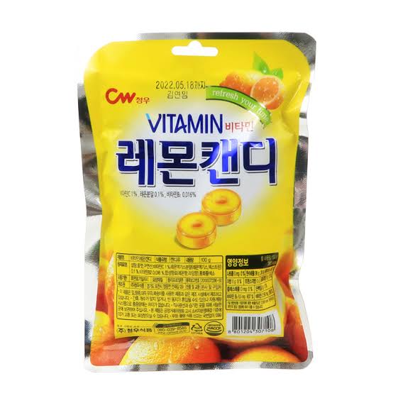 CW VITAMIN LEMON CANDY 100g