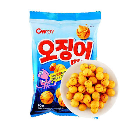 CW SQUID PEANUT SNACK 90g Korean food wholesale product image