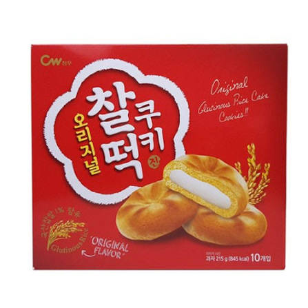 CW CHEWY POTATO RICE CAKE COOKIE 215g