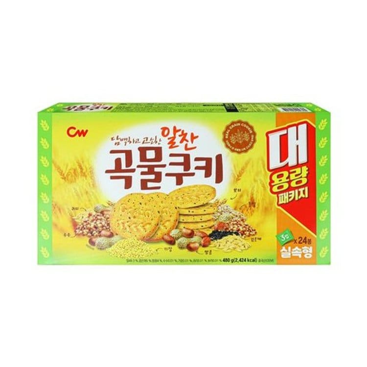 CW MULTIGRAIN COOKIE 1+1 400g Korean food wholesale product image