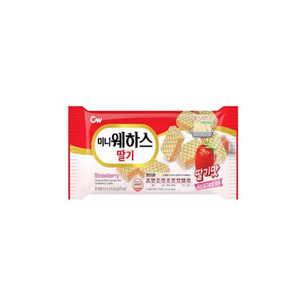 CW MINI WAFERS STRAWBERRY 80g