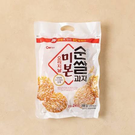 CW PURE RICE SNACK MIBON 288g