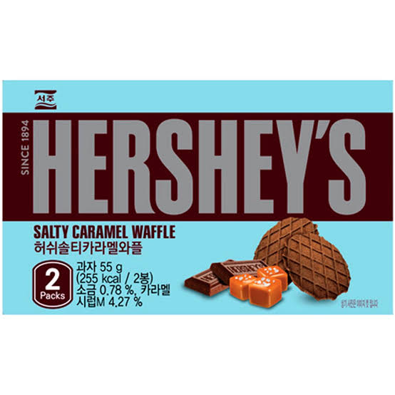 HERSHEY'S SALTED CARAMEL WAFFLE 55g