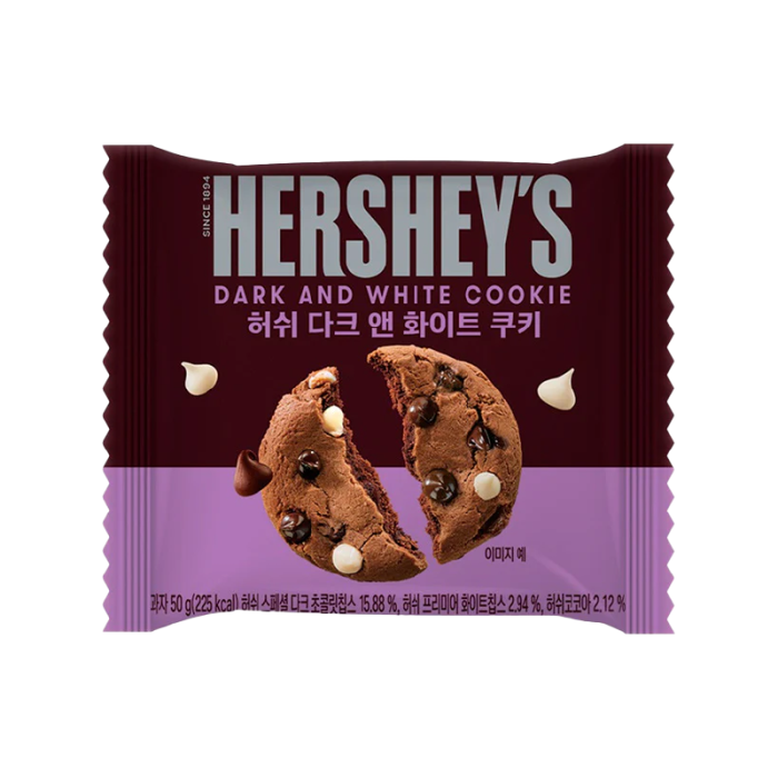 HERSHEY'S DARK & WHITE CHOCOLATE COOKIE 50g