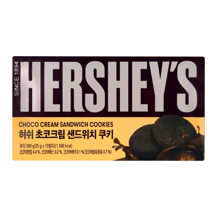 HERSHEY'S CHOCO CREAM SANDWICH COOKIE 300g