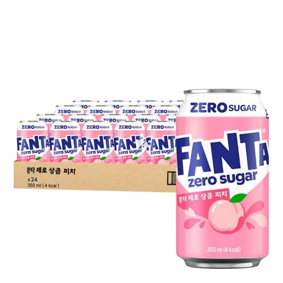 COCA COLA Fanta Zero Peach 350ml x 24