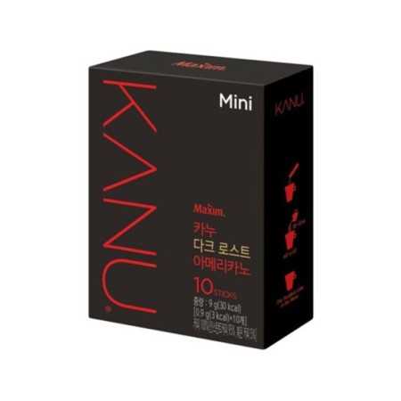 MAXIM Kanu Dark Roast Sweet Americano Regular 5.4g x 10p x 10