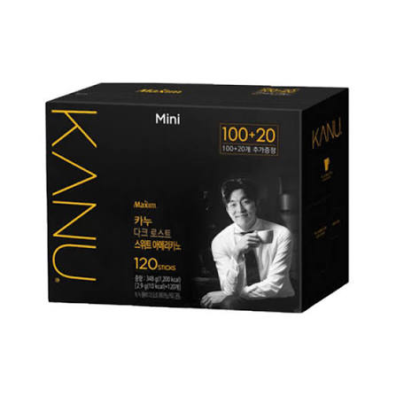 MAXIM Kanu Dark Sweet Mini 100T 300g x 6 Korean food wholesale product image