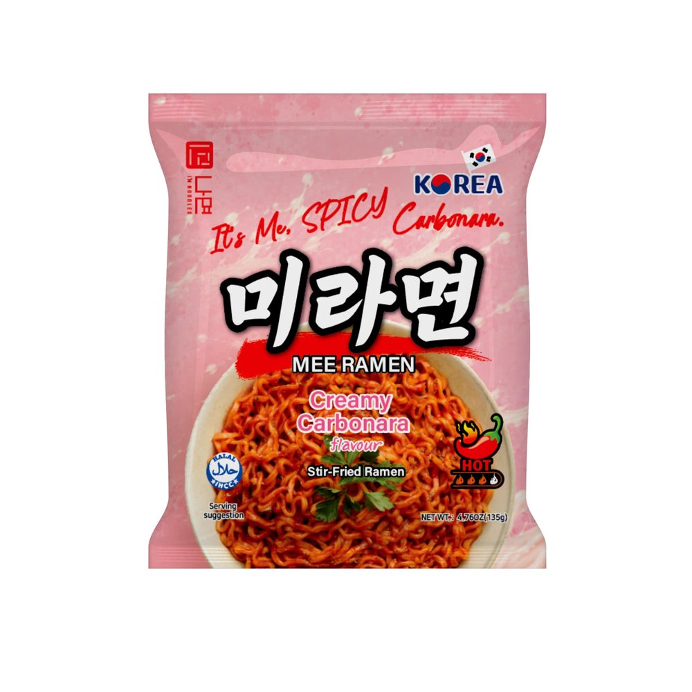 MEE RAMYUN It's me Carbonara Flavor (미라면 잇츠미 까르보 나라맛)