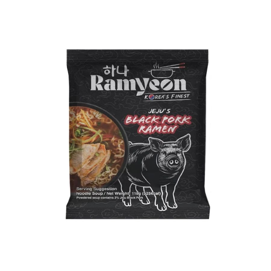 Black Pork Ramen (흑돼지라면) Korean food wholesale product image