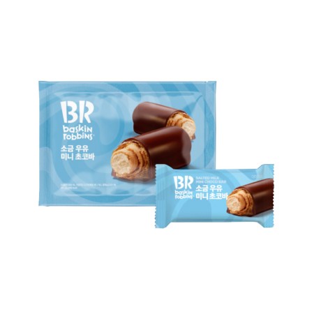 BR SALTED MILK MINI CHOCO BAR 405g Korean food wholesale product image