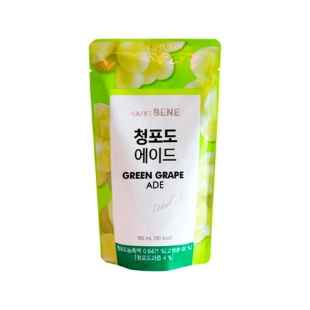 CAFFE BENE GREEN GRAPE ADE 190ml