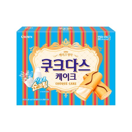 CROWN COUQUE DASSE CAKE 154g Korean food wholesale product image