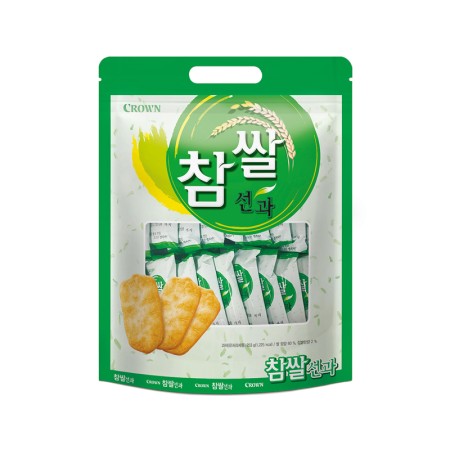 CROWN RICE CRACKER SAVORY 253g Korean food wholesale product image
