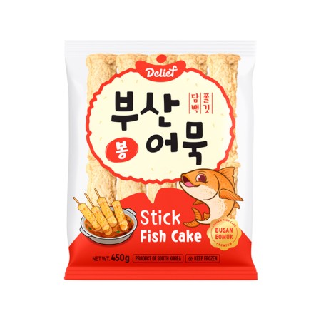 DELIEF Busan Fish Cake Roll (F) 420g x 20 EU certified Korean food wholesale product image