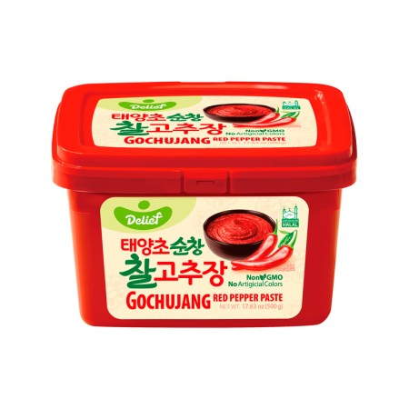 DELIEF Red Pepper Paste Gochujang HALAL 500g x 20 Korean food wholesale product image