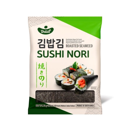 DELIEF Roasted Seaweed Sushi Nori 24g x 50 Korean food wholesale product image