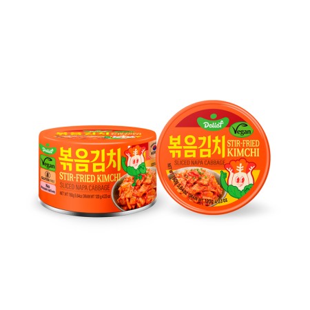 DELIEF Stir-Fried Kimchi Can 160g x 24 Korean food wholesale product image