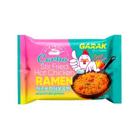 GARAK Carbo Hot Chicken Flavor Stir-fry Ramen 138g x 20 Korean food wholesale product image