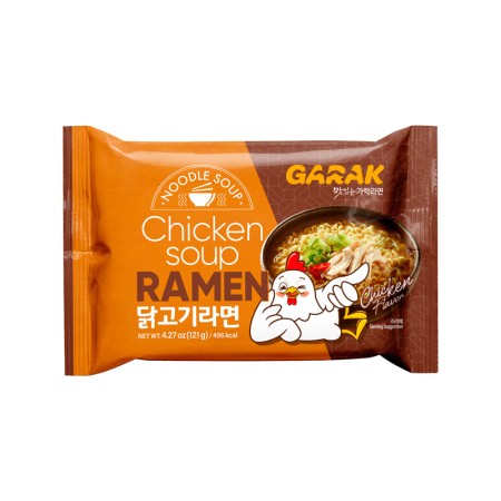 GARAK Chicken Flavor Soup Ramen 121g x 20 Korean food wholesale product image