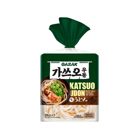 GARAK Katsuo Udon 215g x 3p x 12 Korean food wholesale product image