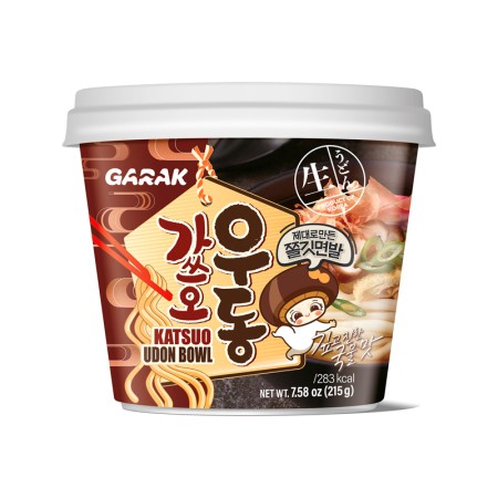 GARAK Katsuo Udon Bowl 215g x 12 Korean food wholesale product image