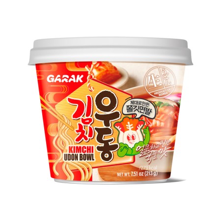GARAK Kimchi Udon Bowl 213g x 12 Korean food wholesale product image