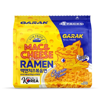 GARAK Mac & Cheese Ramen 137g x 4p x 8 Korean food wholesale product image
