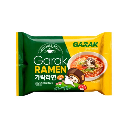 GARAK Mushroom Flavor Ramen 122g x 20 Korean food wholesale product image