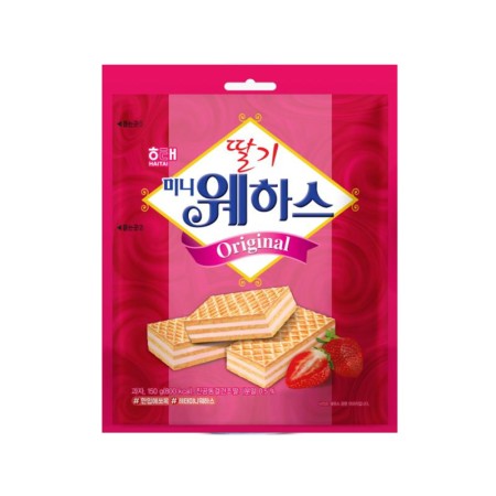 HAITAI MINI WAFER STRAWBERRY 150g Korean food wholesale product image