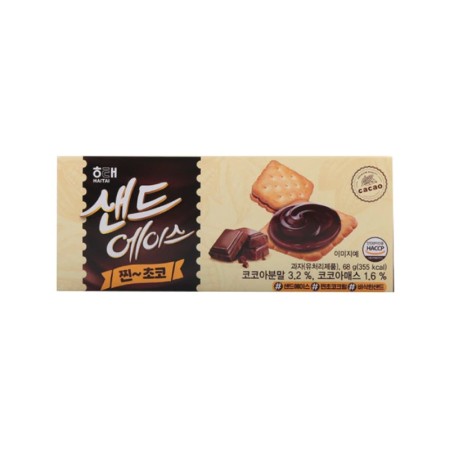 HAITAI SAND ACE CHOCO 68g Korean food wholesale product image