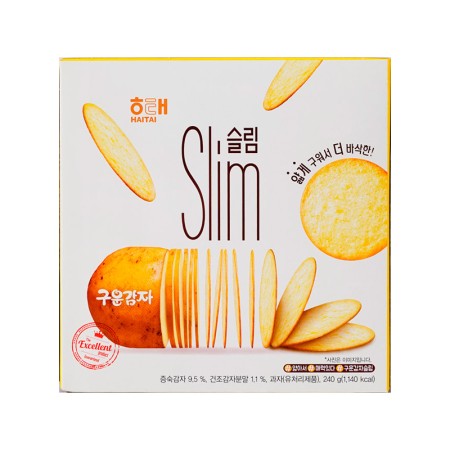 HAITAI SLIM POTATO CHIP 240g Korean food wholesale product image